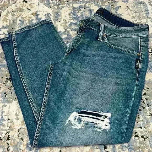 Silver Jeans Women's Boyfriend Jean - Picture 1 of 4